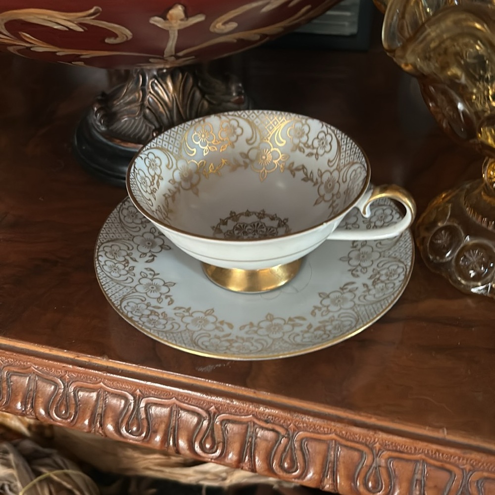 Vintage Germany Teacup & Saucer